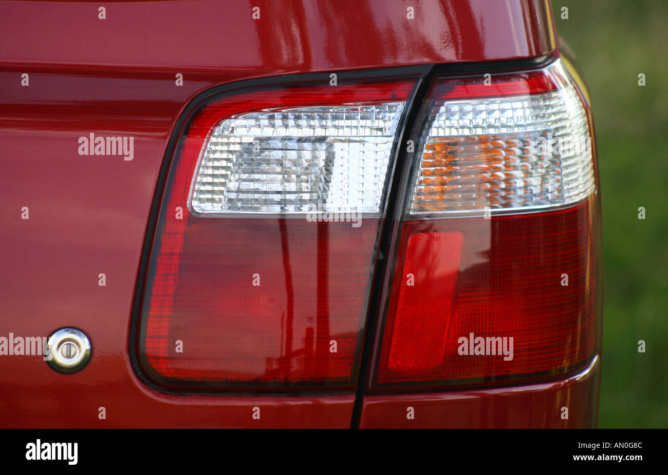 Car Rear Light Cluster Stock Photo Alamy
