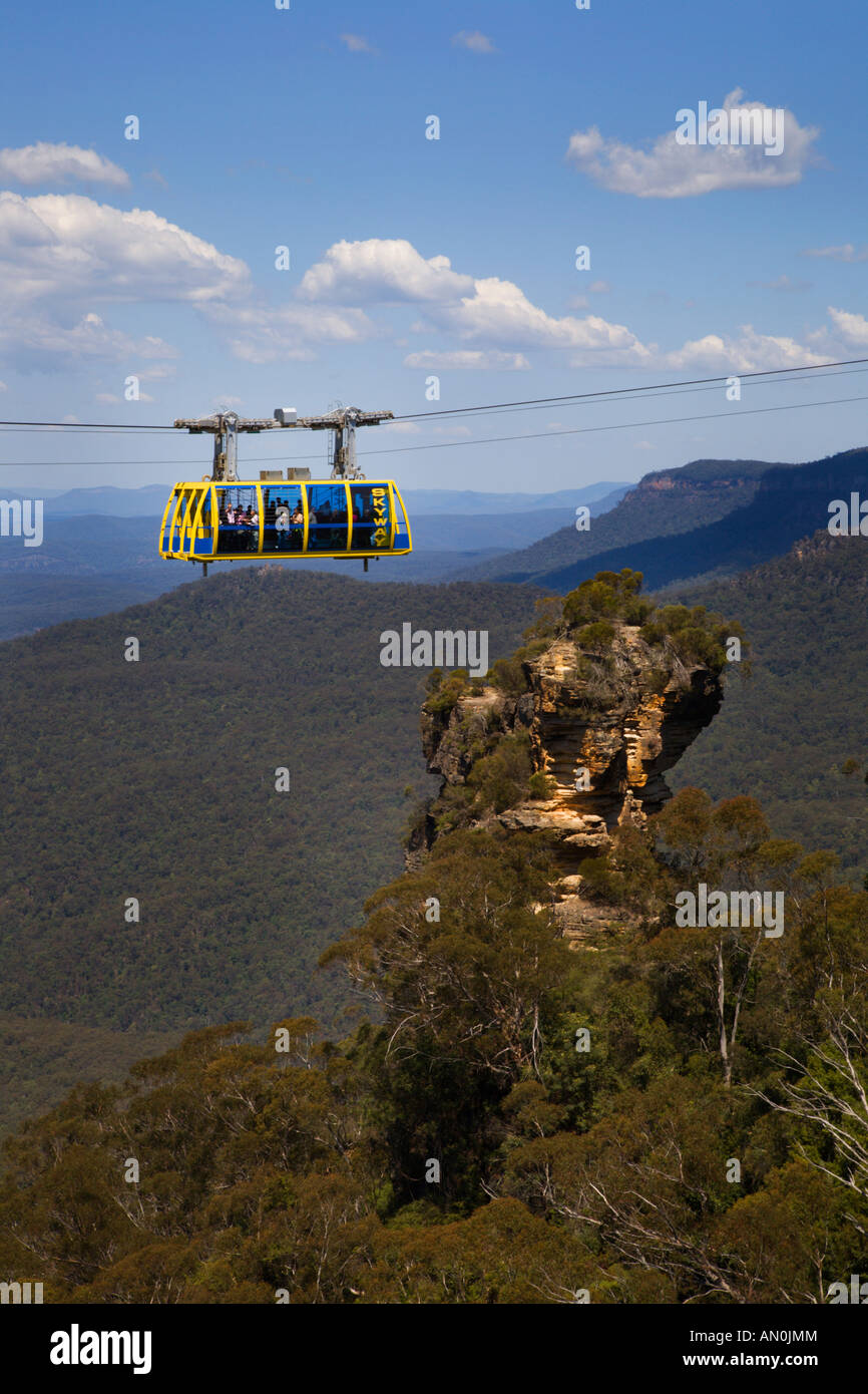 Orphan Rocker Scenic Skyway and Orphan Rock Blue Mountains New South Wales Australia ...