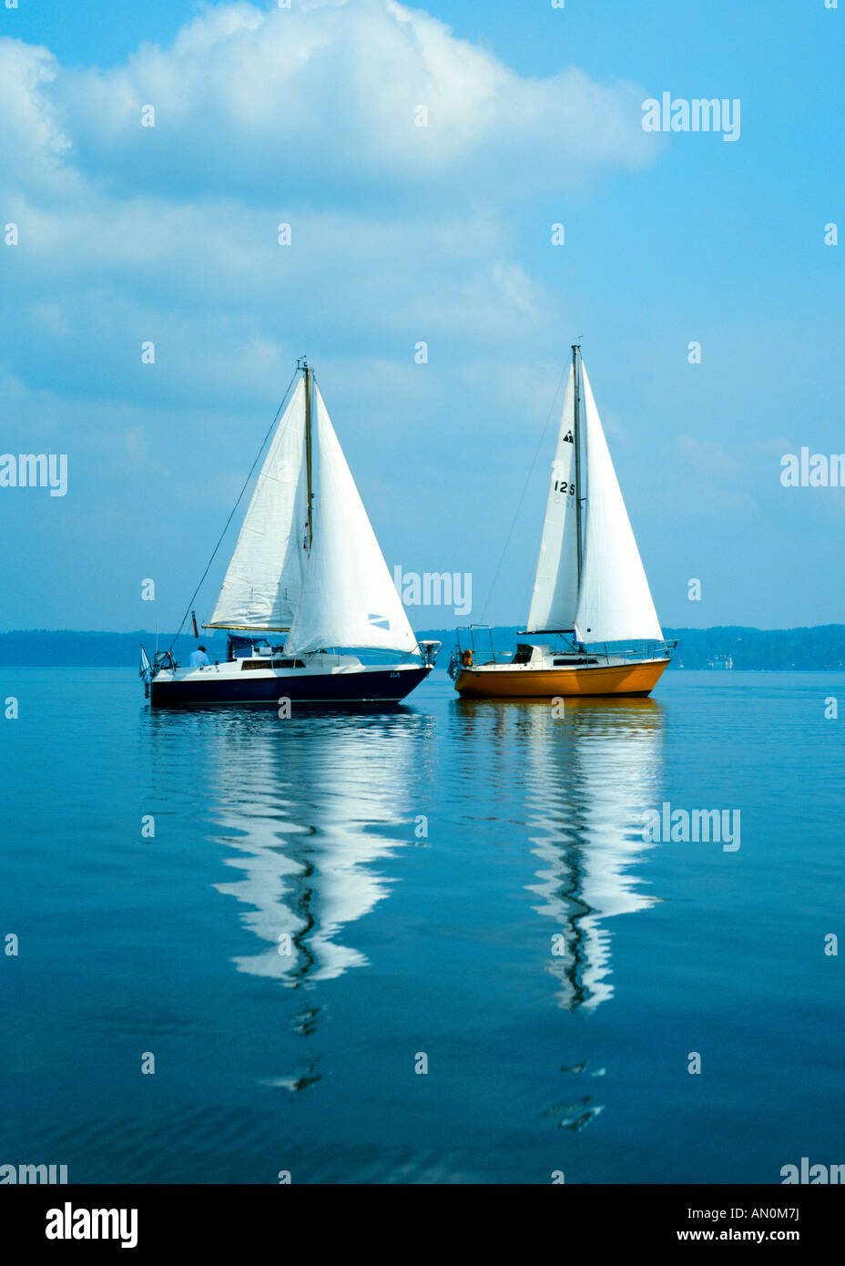 Sailing boats Stock Photo
