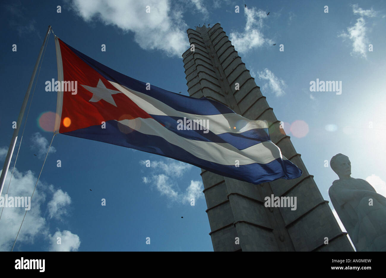 Monument to the Revolution in Revolution Square, Havana, Cuba, with