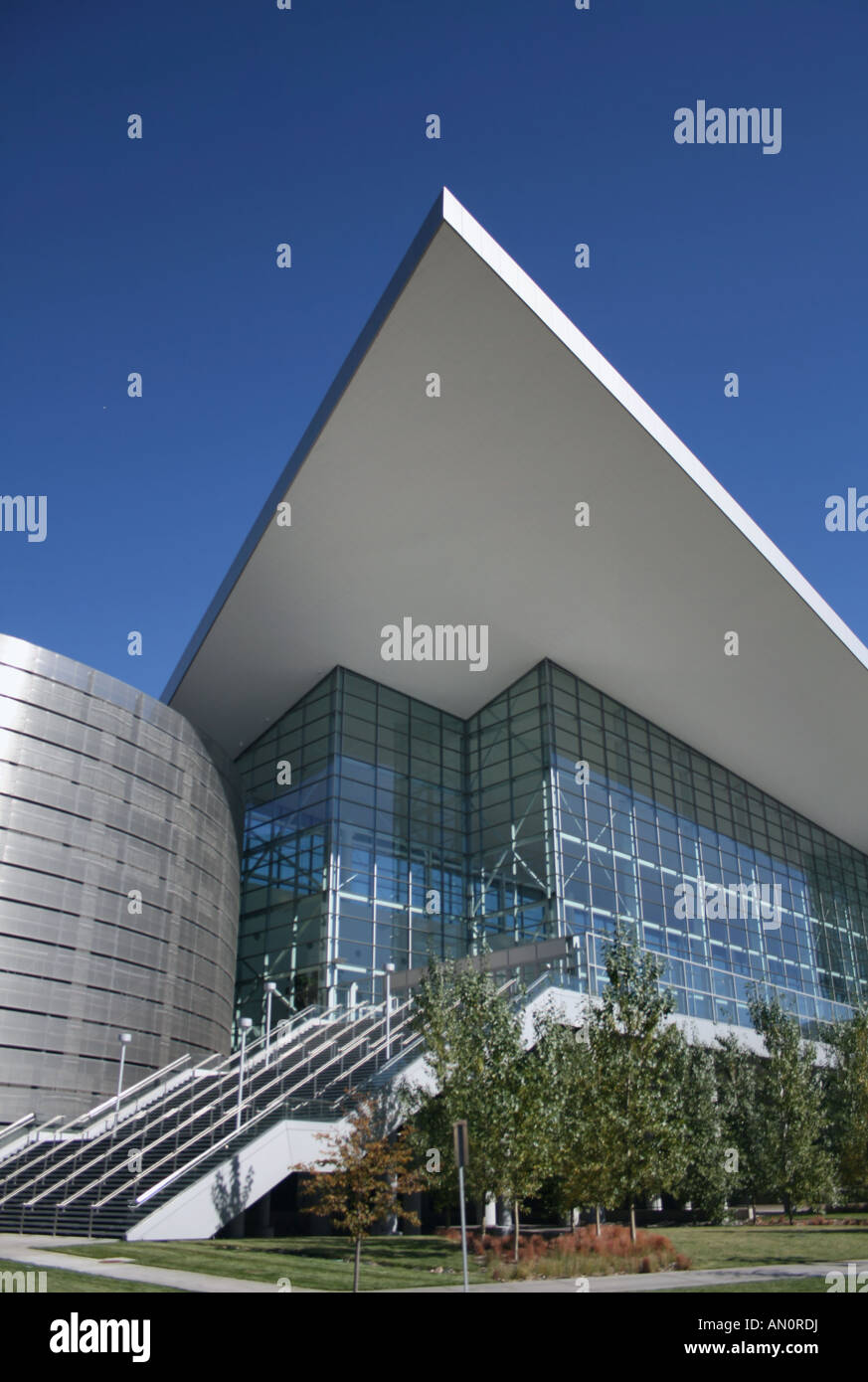 rear view of Colorado Convention Center Denver Colorado October 2007