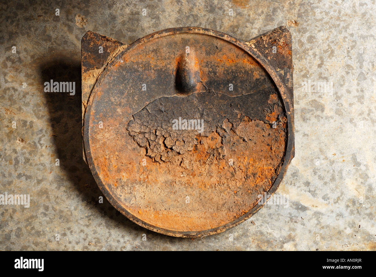 Iron industrial plate Stock Photo Alamy