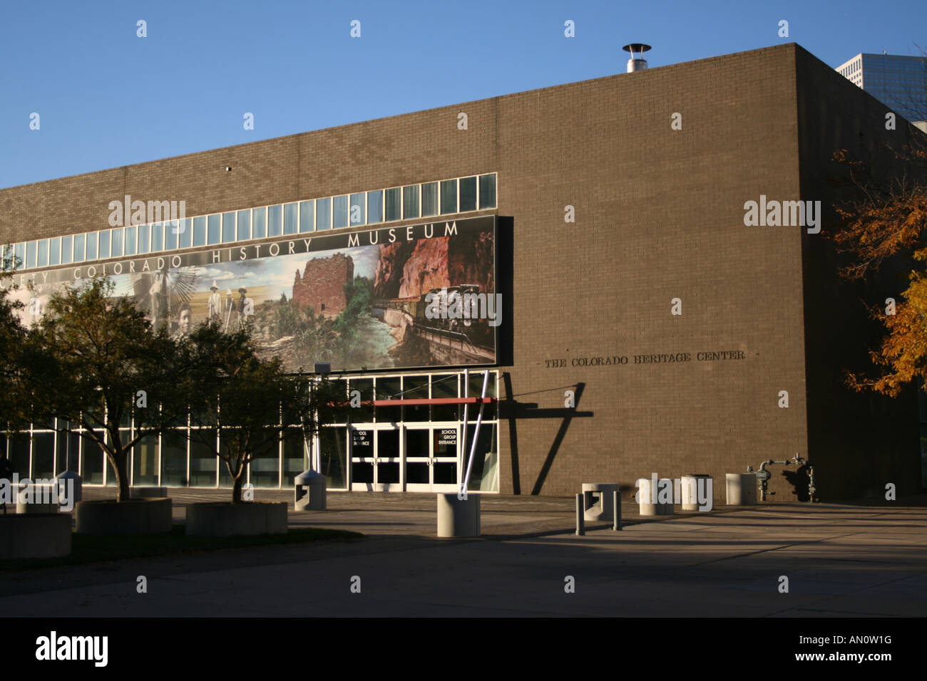 Colorado History Museum Denver Colorado October 2007 Stock Photo Alamy