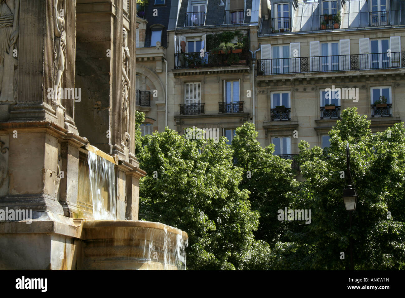Fontaine des innocents, Paris France Stock Photo
