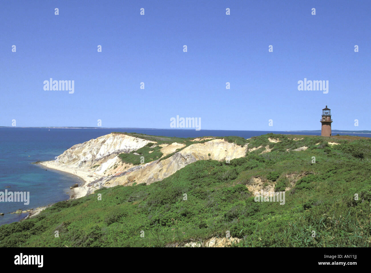 North America, USA, Massachusetts, Martha's Vineyard. Gay Head ...