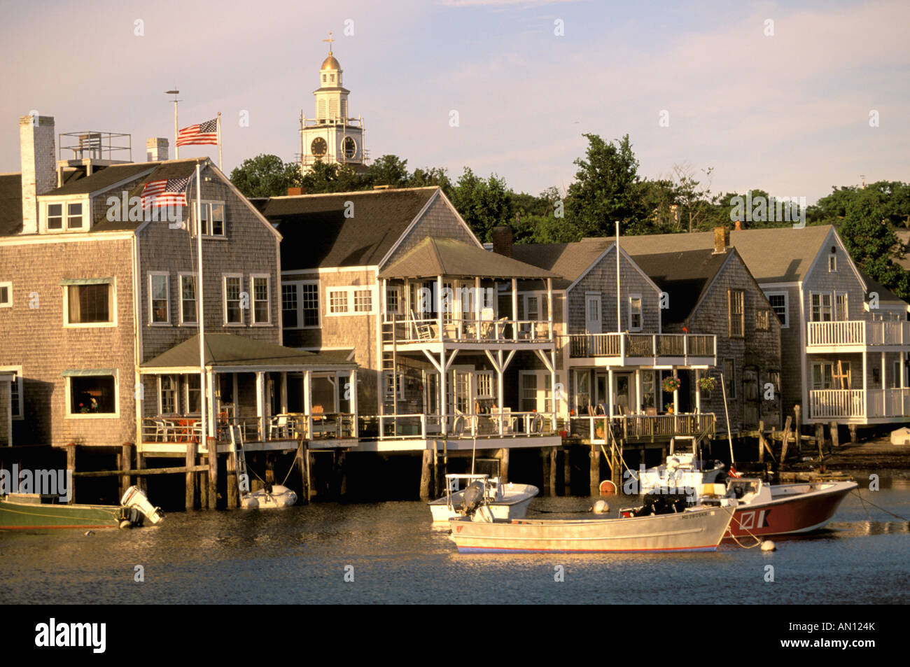 North America, USA, Massachusetts, Nantucket Island, Nantucket Town