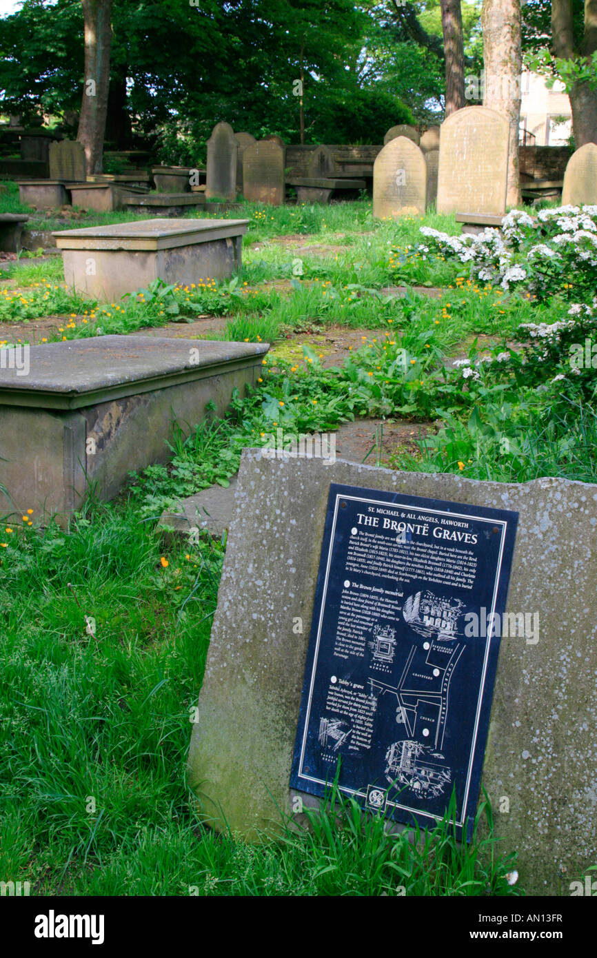 Bronte churchyard haworth hires stock photography and images Alamy