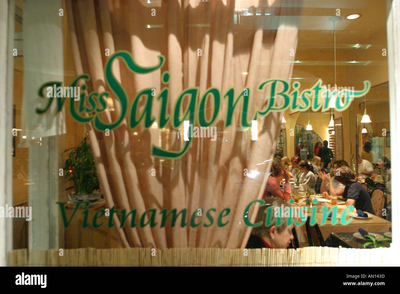 Florida Fl South Miami Coral Gables Giralda Avenue Miss Saigon Stock Photo Alamy