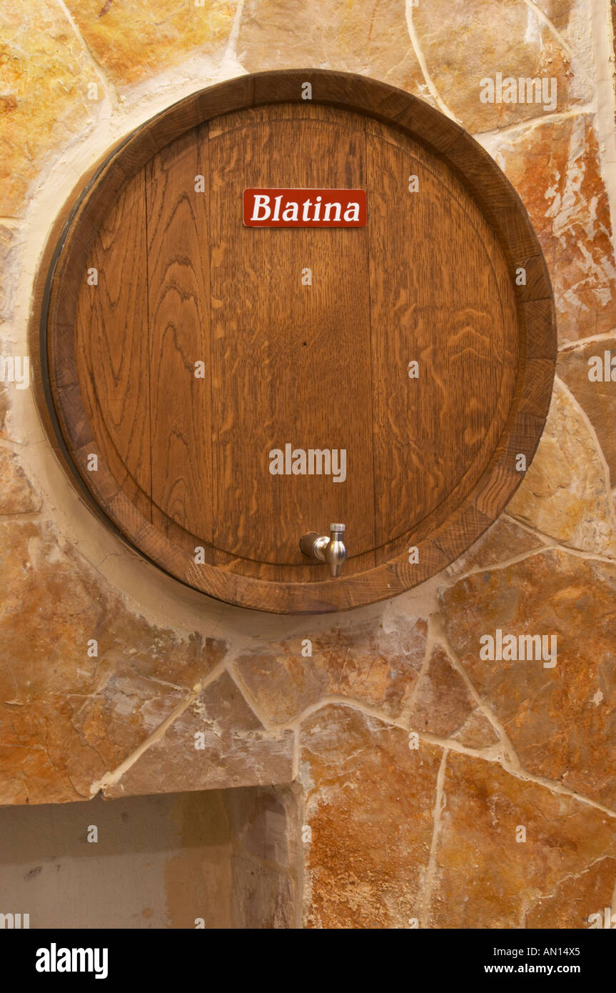 A Decorative Wine Barrel In The Winery Restaurant And Wine Bar
