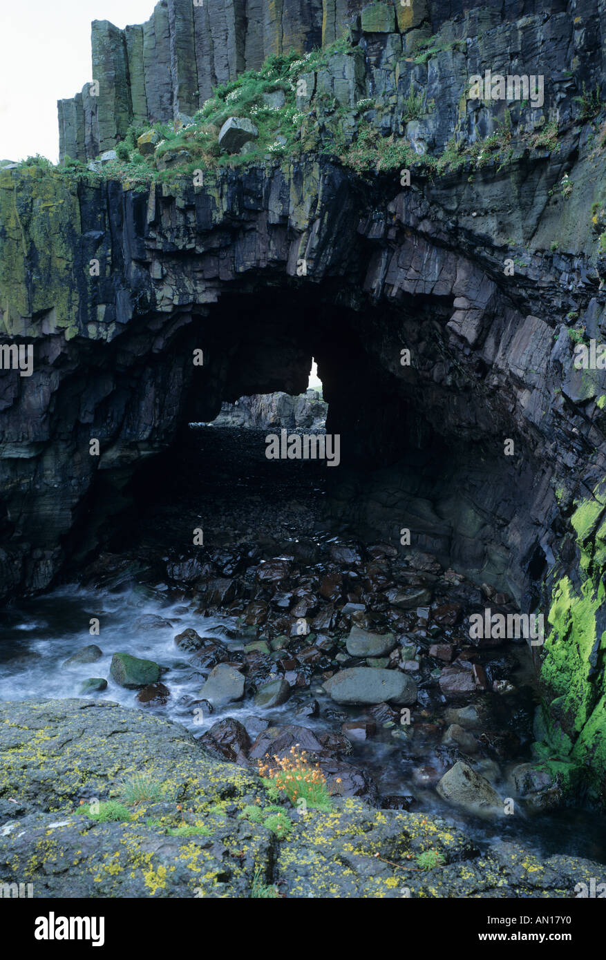 Carsaig Arches Isle of Mull Argyll Scotland UK Stock Photo Alamy