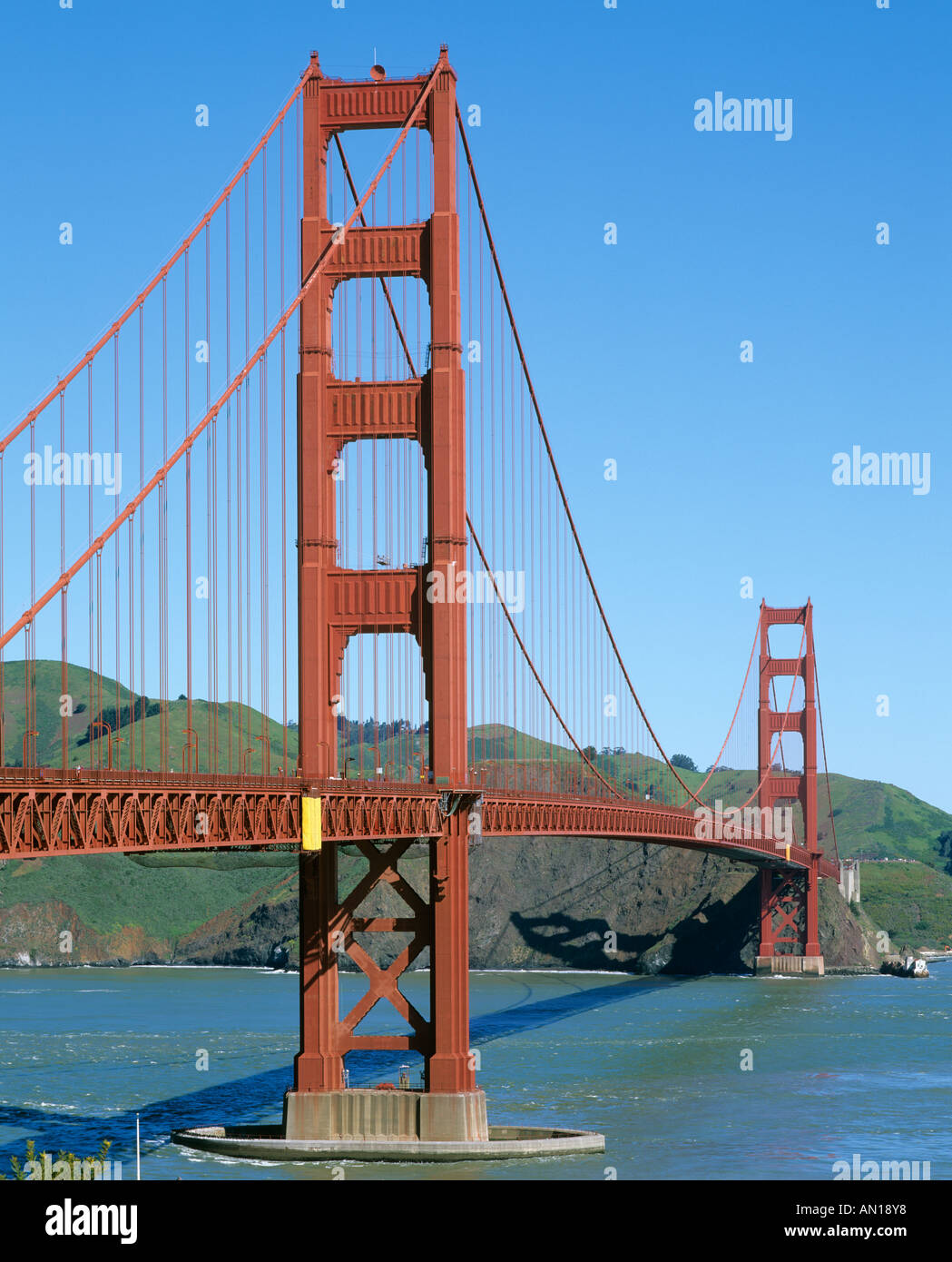 Golden Gate Bridge, San Francisco, California, USA. Stock Photo