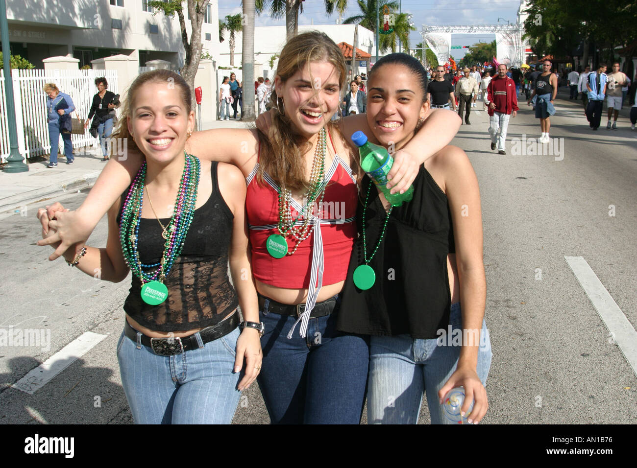 Miami Florida Little Havana Cuban Calle Ocho Tres Reyes Magos Three ...