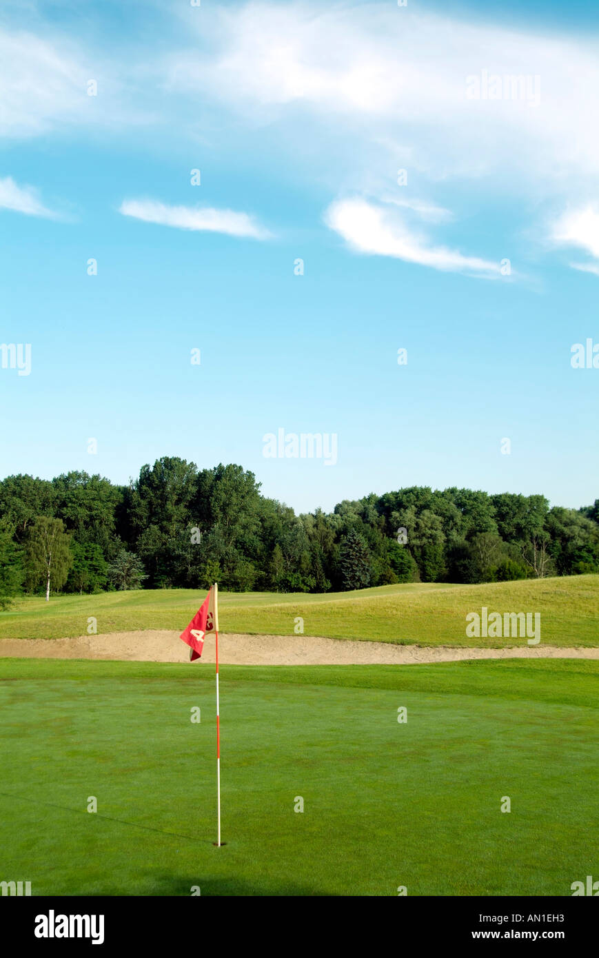 Golf Golfing Golfsport Stock Photo