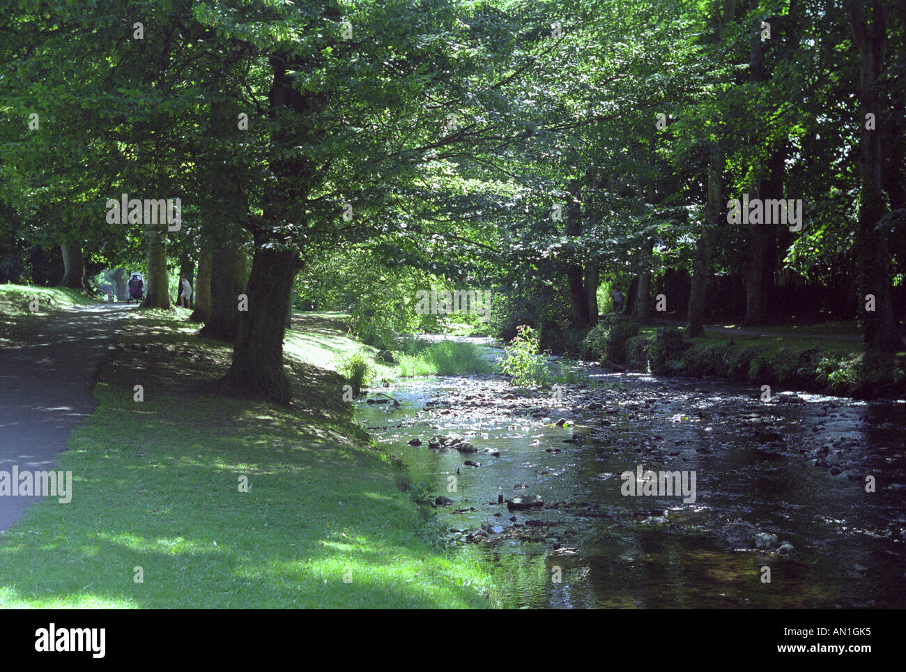 River Sid, Sidmouth Stock Photo