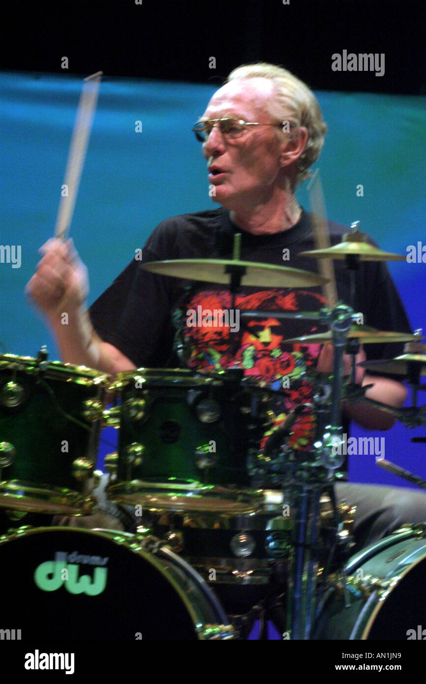 GINGER BAKER at the Cream reunion at Londons Albert Hall 5 May 2005