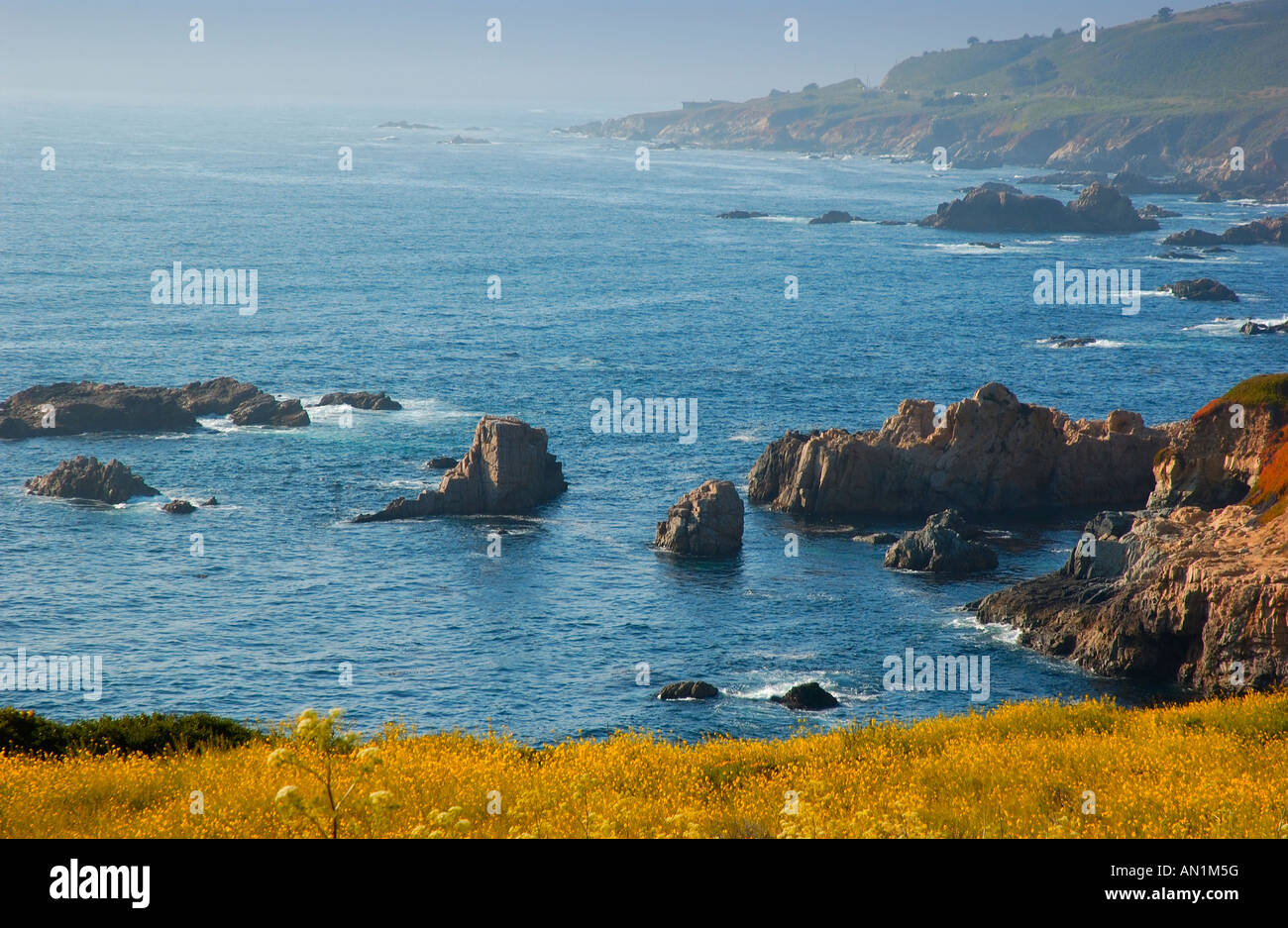 the California coast by Big Sur Stock Photo - Alamy