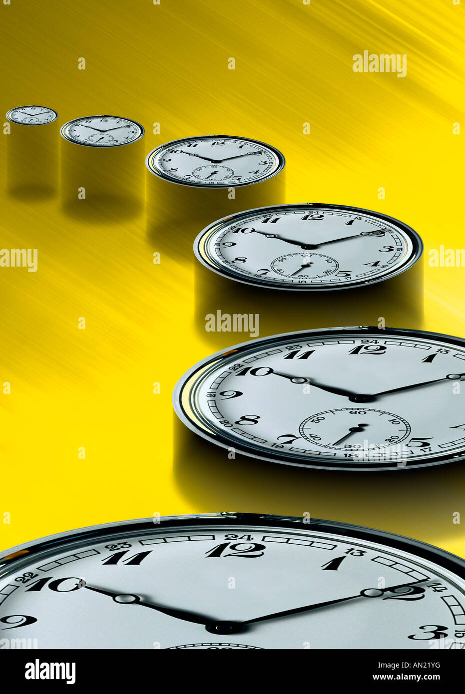 Colorful clocks hi-res stock photography and images - Alamy