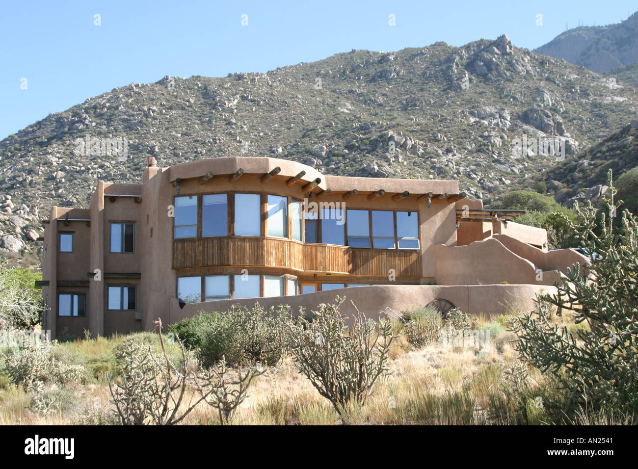 Albuquerque New Mexico,Sandia Heights,high desert,adobe style home