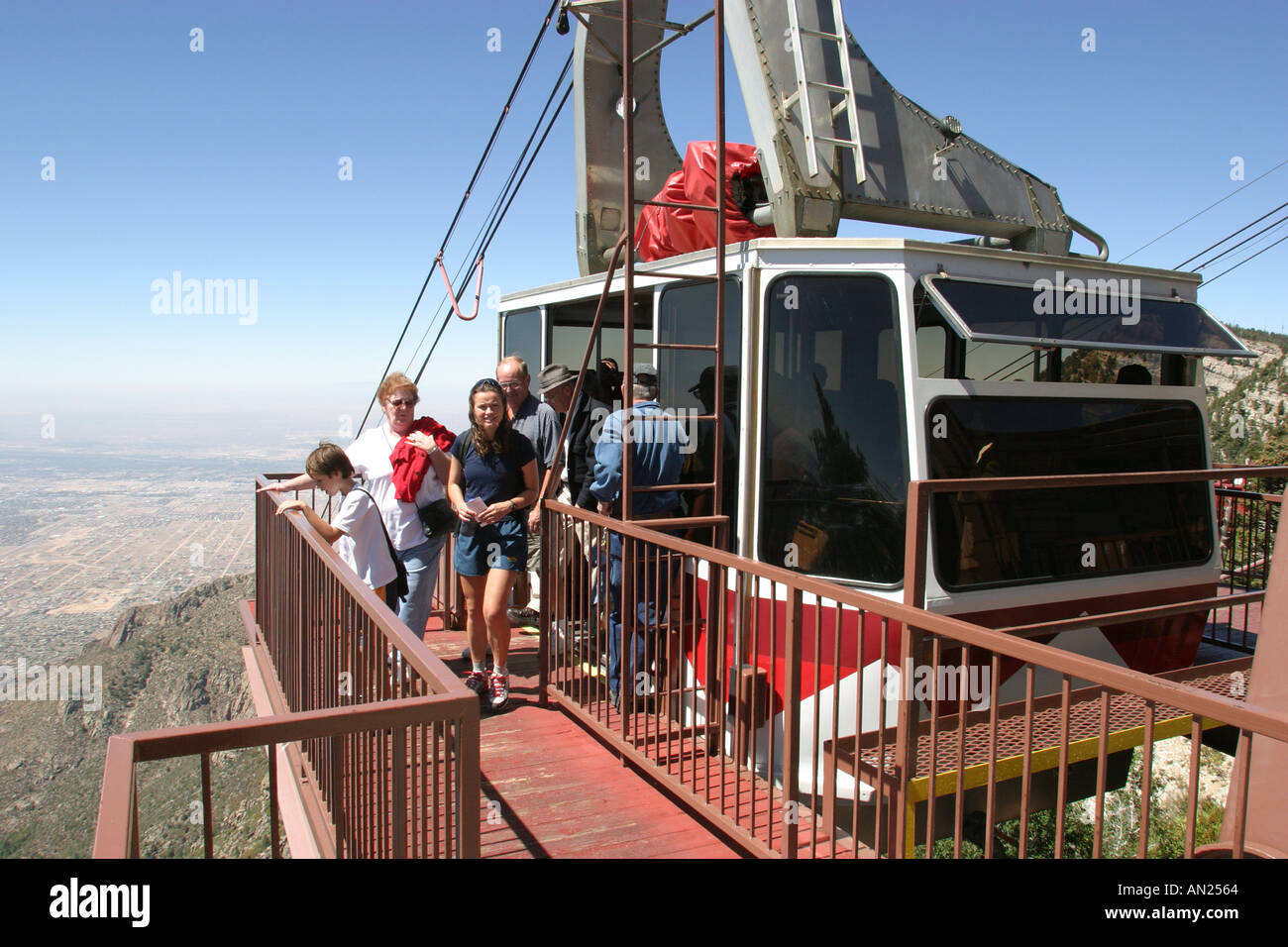 Albuquerque New Mexico,Sandia Peak Aerial Tramway,world's longest
