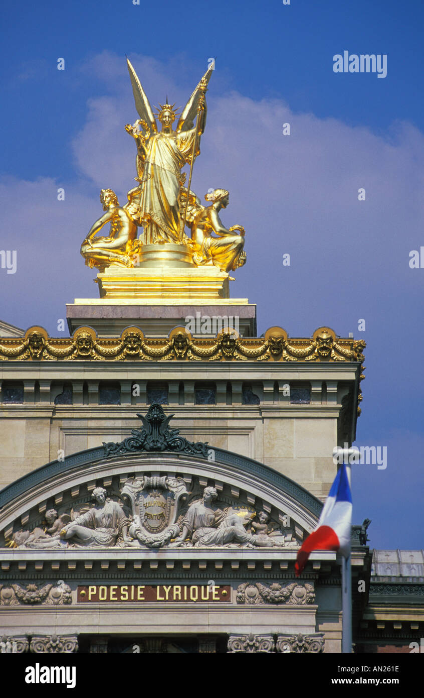 Opera Garnier home of Opera National de paris Place de l Opera Paris ...