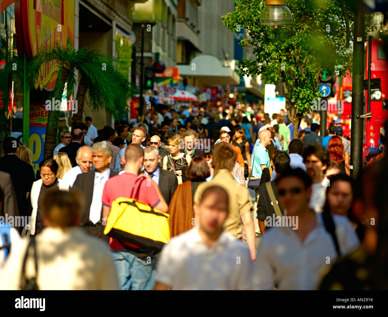 London, Oxford Street Stock Photo