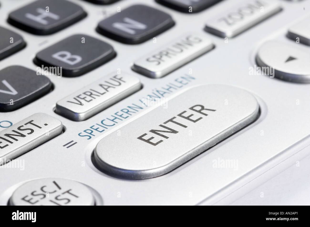 Keyboard of a electronic dictionary Stock Photo Alamy