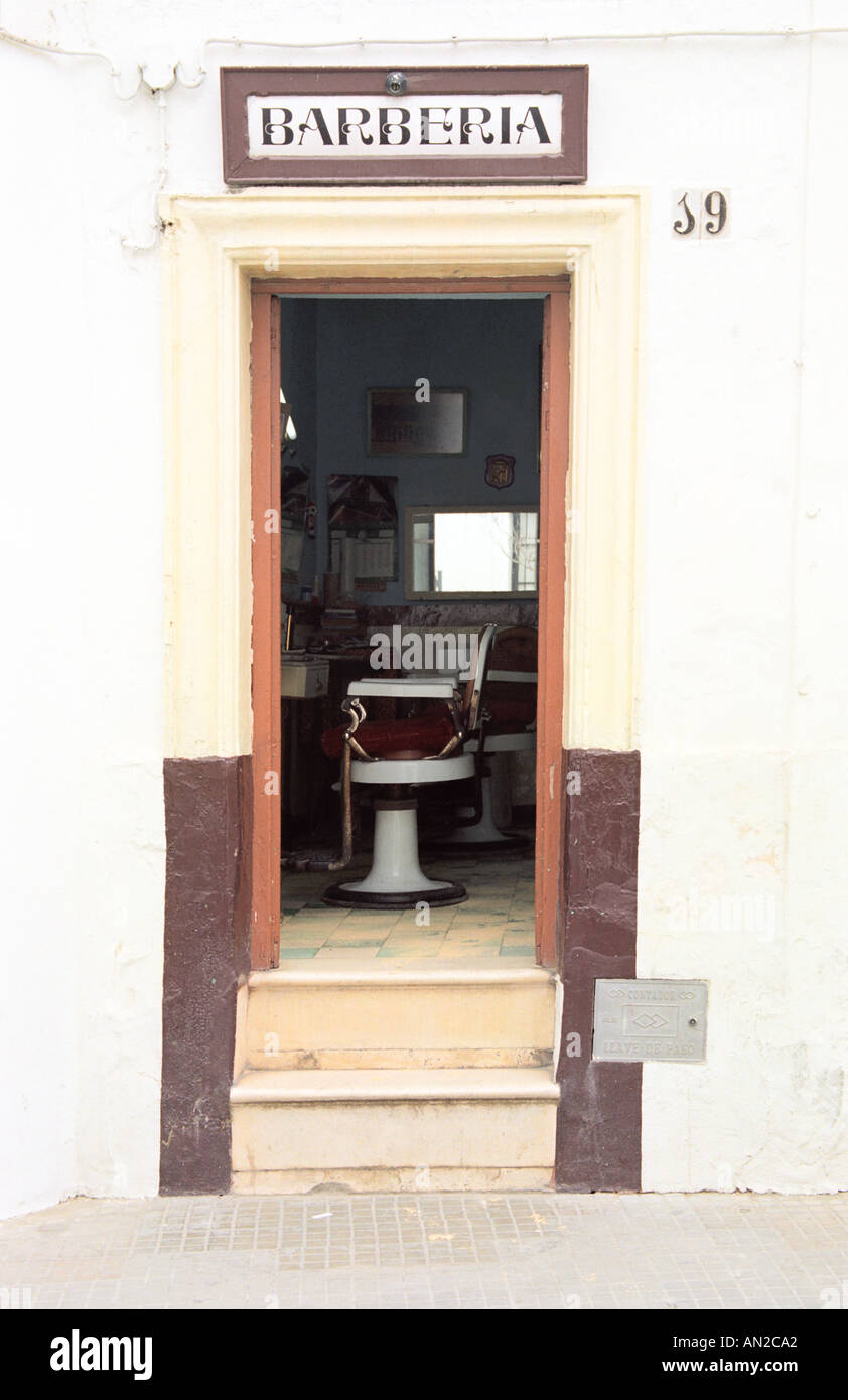 Spanish barber hires stock photography and images Alamy