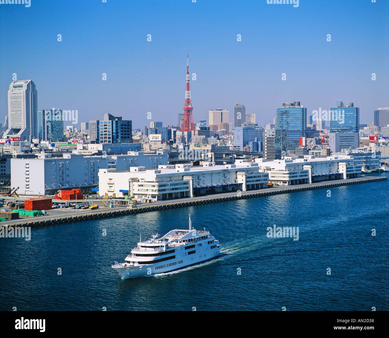 Water Front Of Tokyo Bay Area Japan Stock Photo Alamy