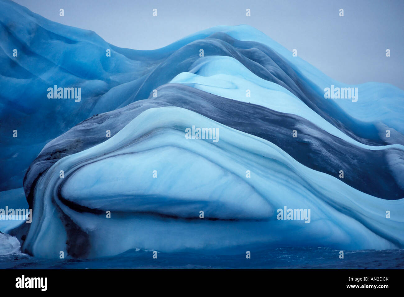 Iceberg Eisberg Antarctica antarktische Region South Atlantic Antarktis Stock Photo