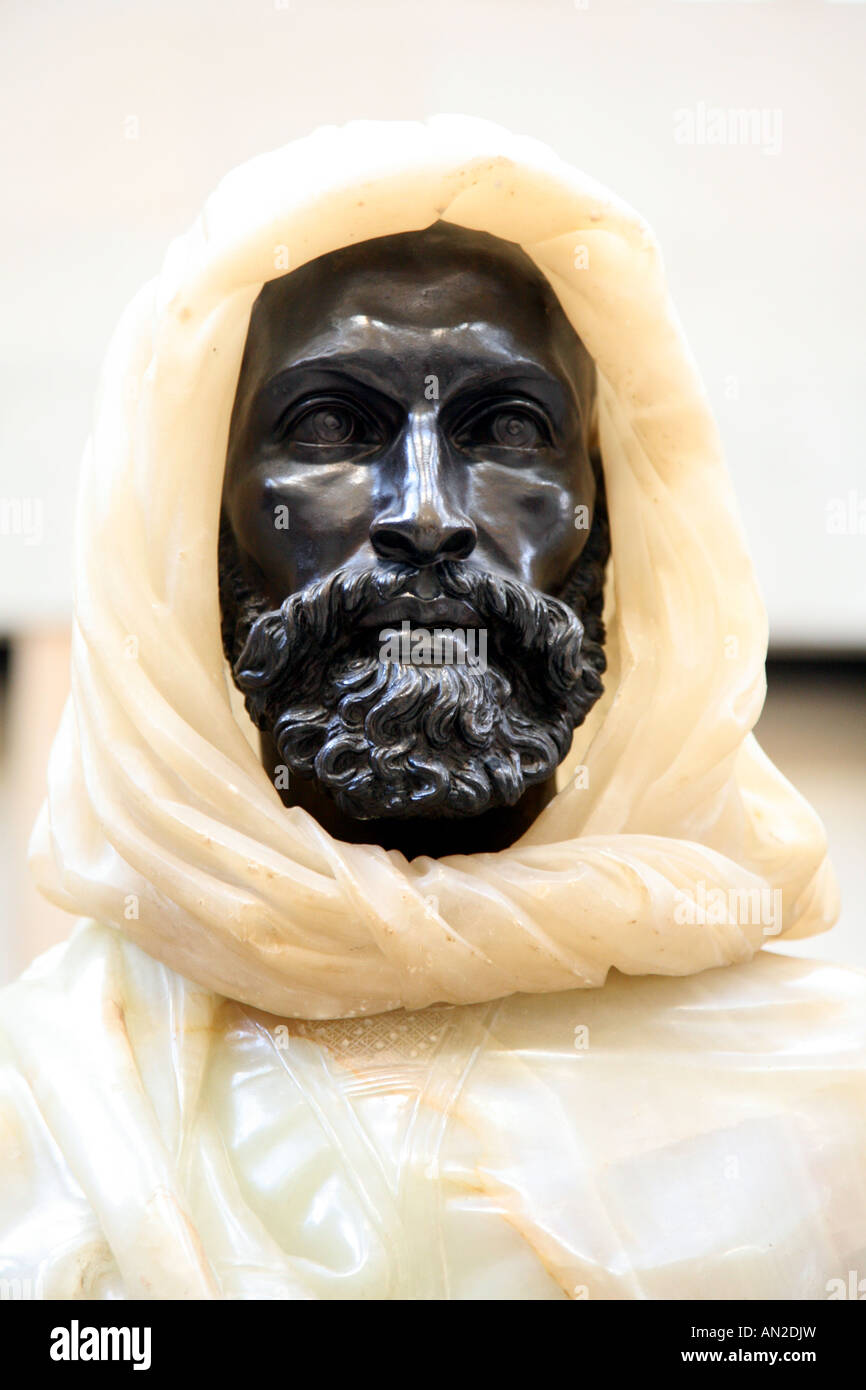 Arabe D'el Aghouat En Burnous, Musee D'orsay Charles Cordier Stock Photo