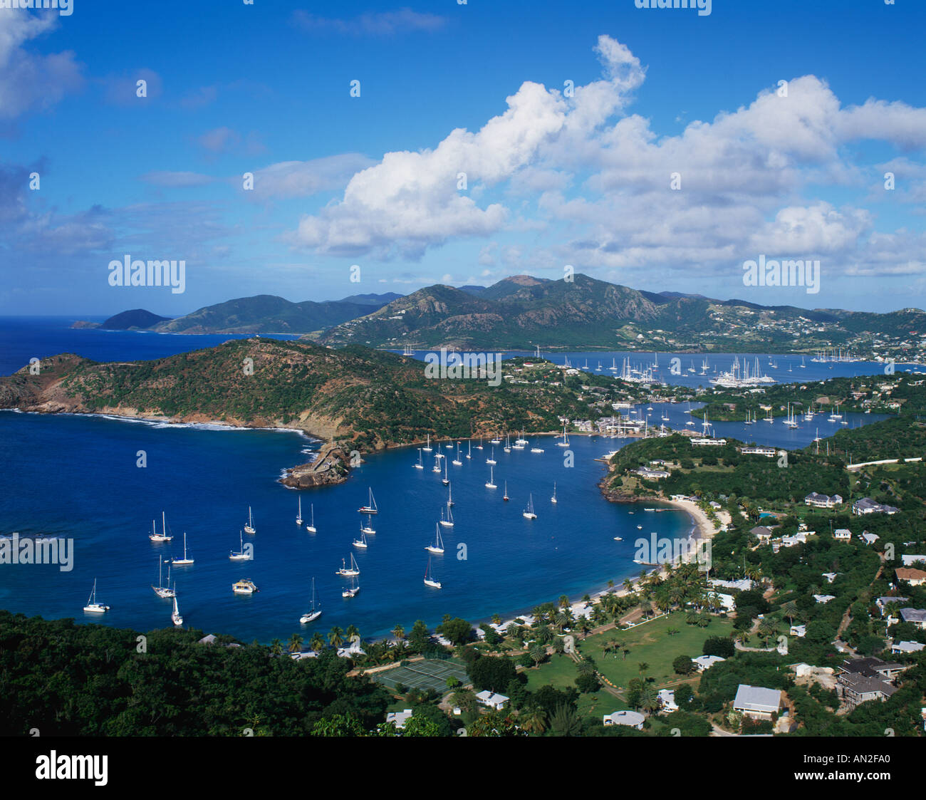 English Harbour Antigua Caribbean Stock Photo Alamy