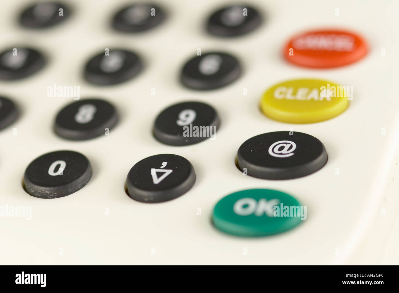 details of a card reader for banking Stock Photo Alamy