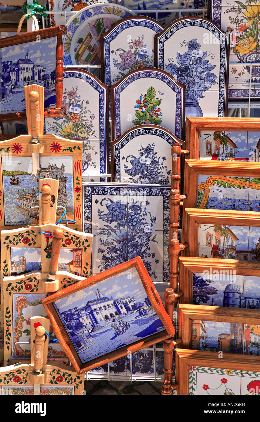 Portugal, Lisbon, Belem, Souvenirs Stock Photo 15390868 Alamy