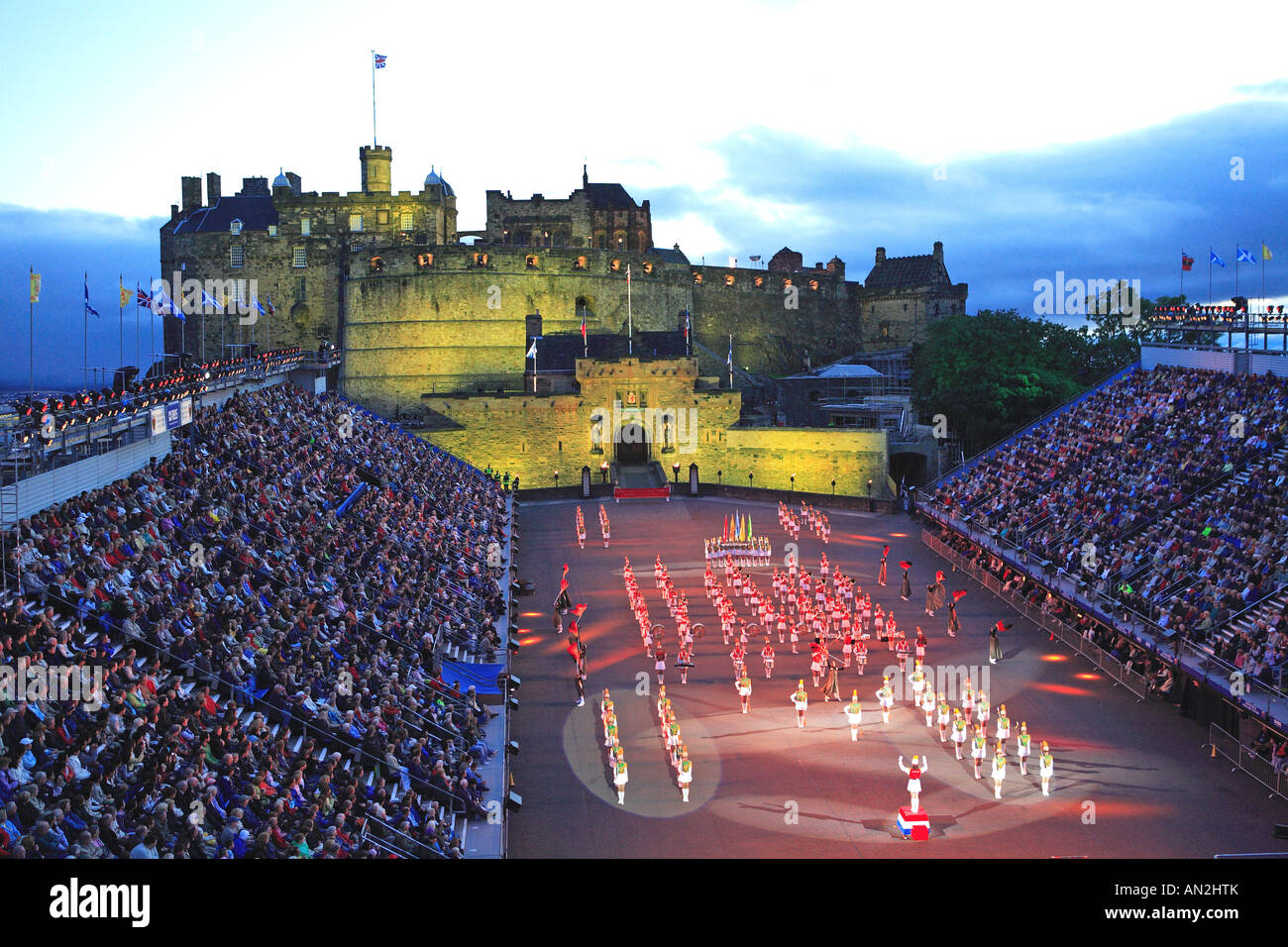 Scotland, Edinburgh Tattoo Stock Photo Alamy