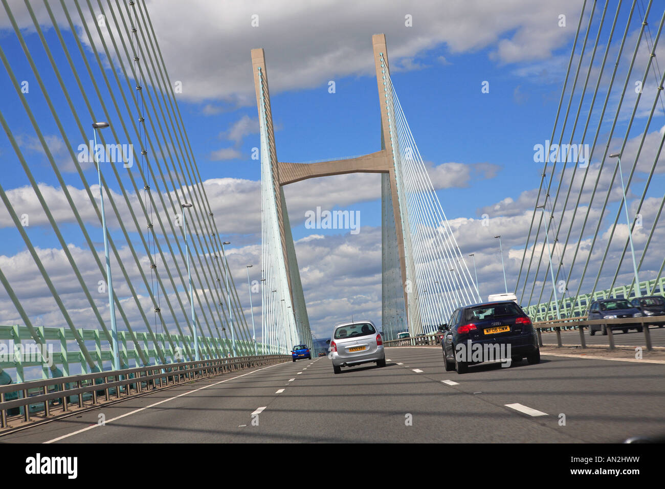 Severn Road Bridge Stock Photo Alamy