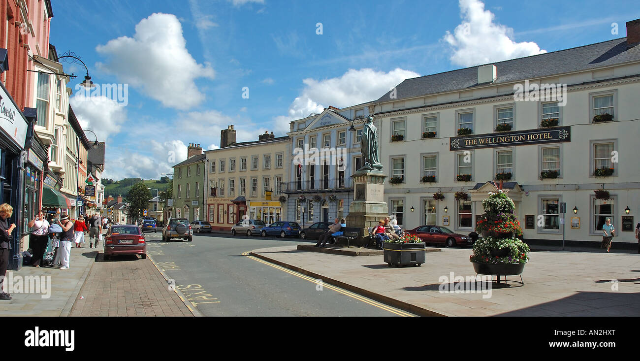 Powys County, Abergavenny Stock Photo Alamy
