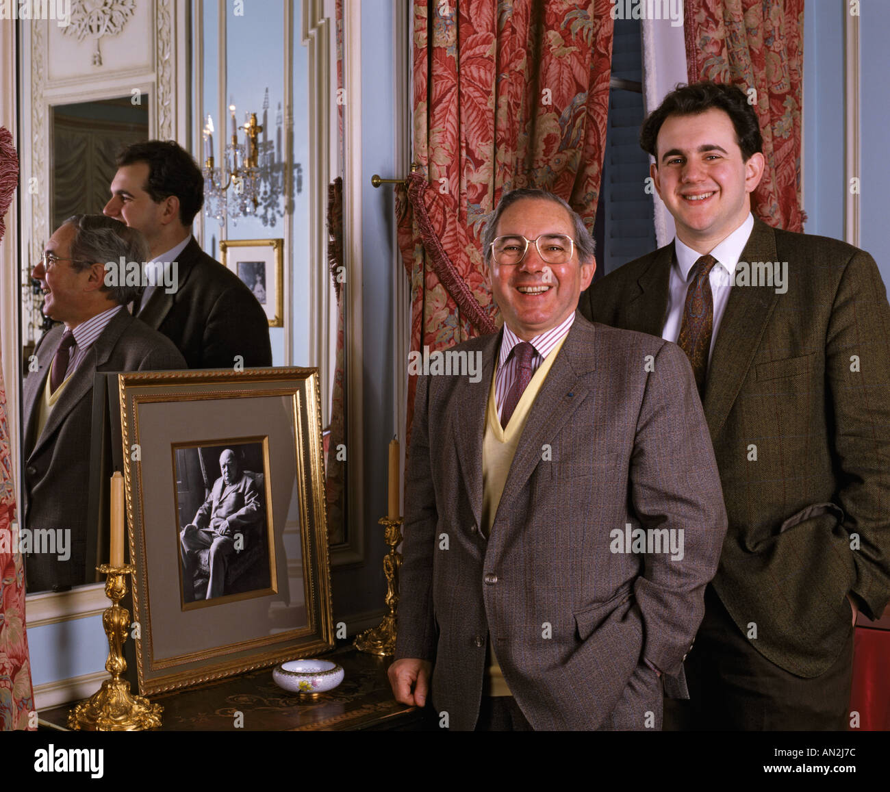 Christian De Billy And His Son Hubert Of Pol Roger Champagne Epernay Stock Photo Alamy https www alamy com christian de billy and his son hubert of pol roger champagne epernay image5024379 html