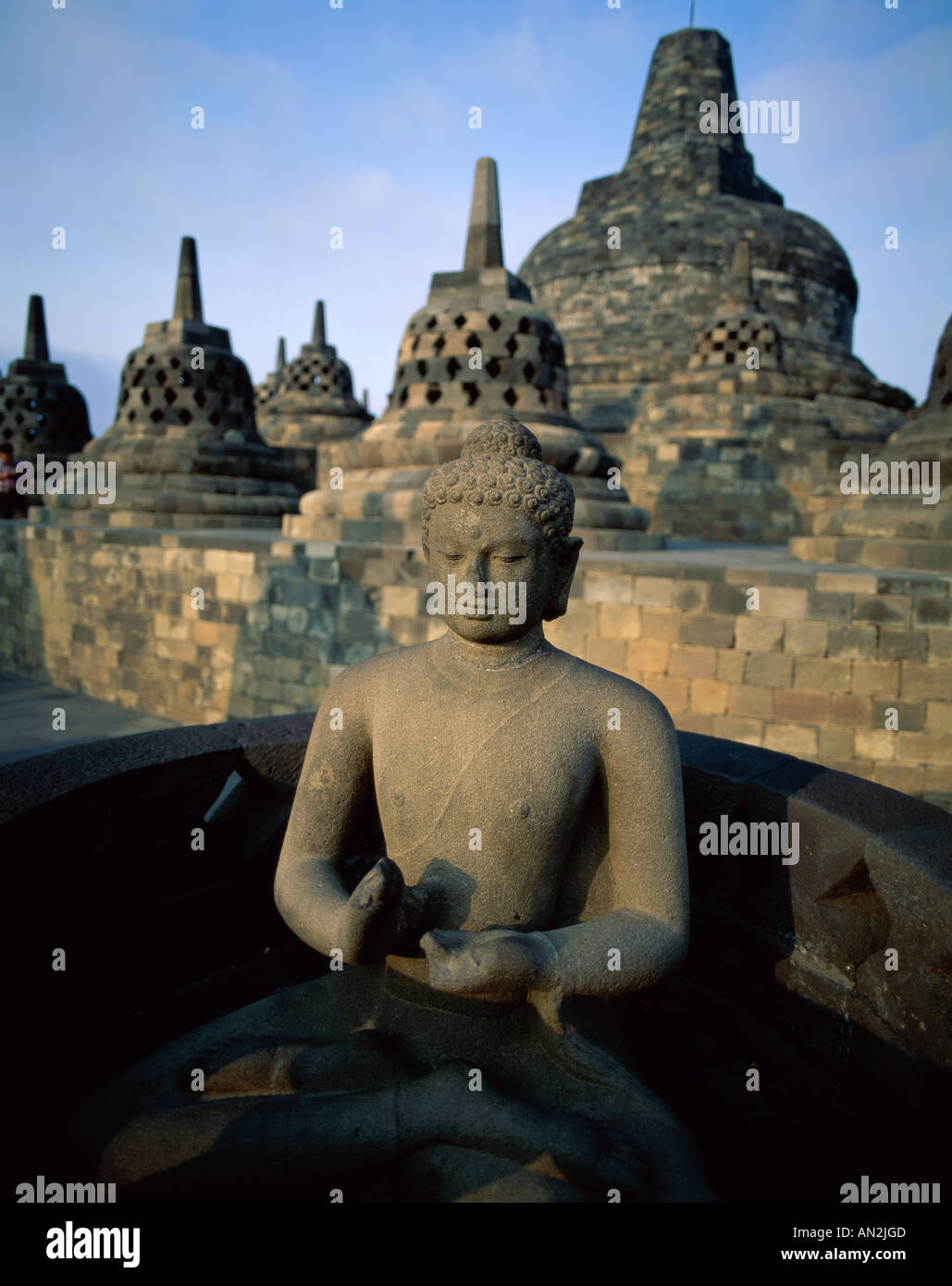 Borobudur Temple, Java, Indonesia Stock Photo - Alamy