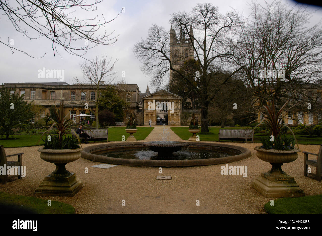 Botanic Gardens Oxford Stock Photo