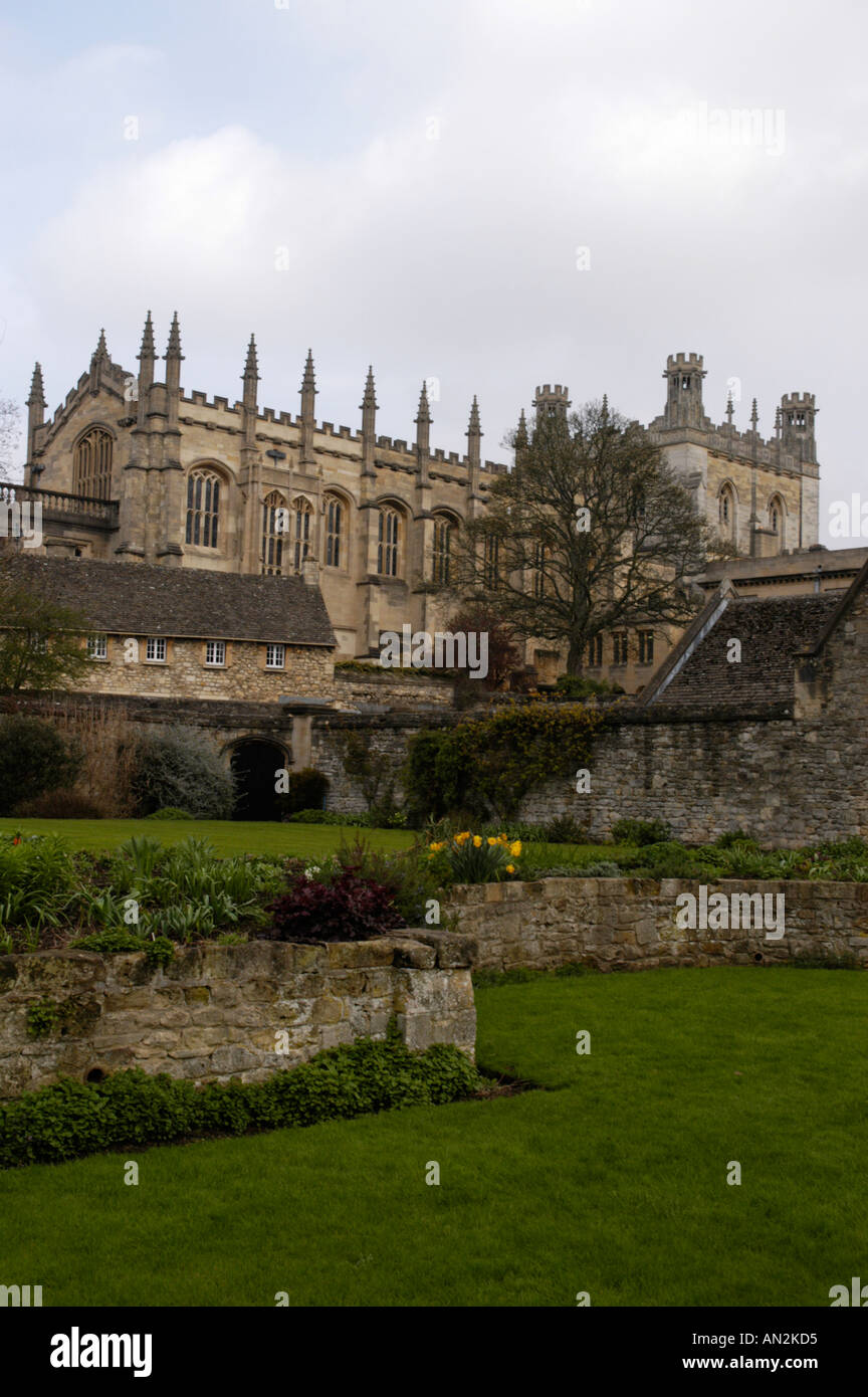 Christchurch Cathederal Oxford England Stock Photo