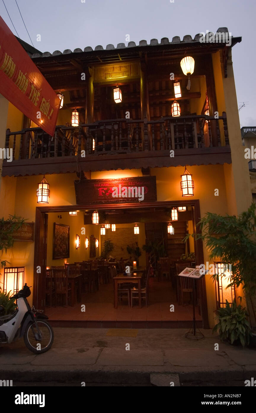 restaurant Hoi An Vietnam Stock Photo Alamy