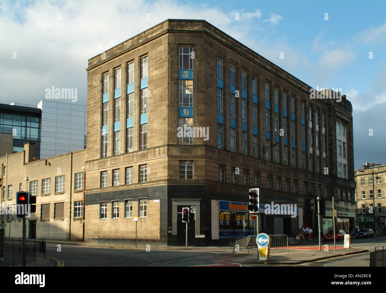Lothian House from Fountain Bridge, Edinburgh, Scotland, UK Stock Photo