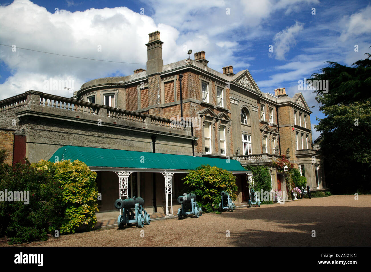 View of Quex House, Birchington, Kent Stock Photo Alamy
