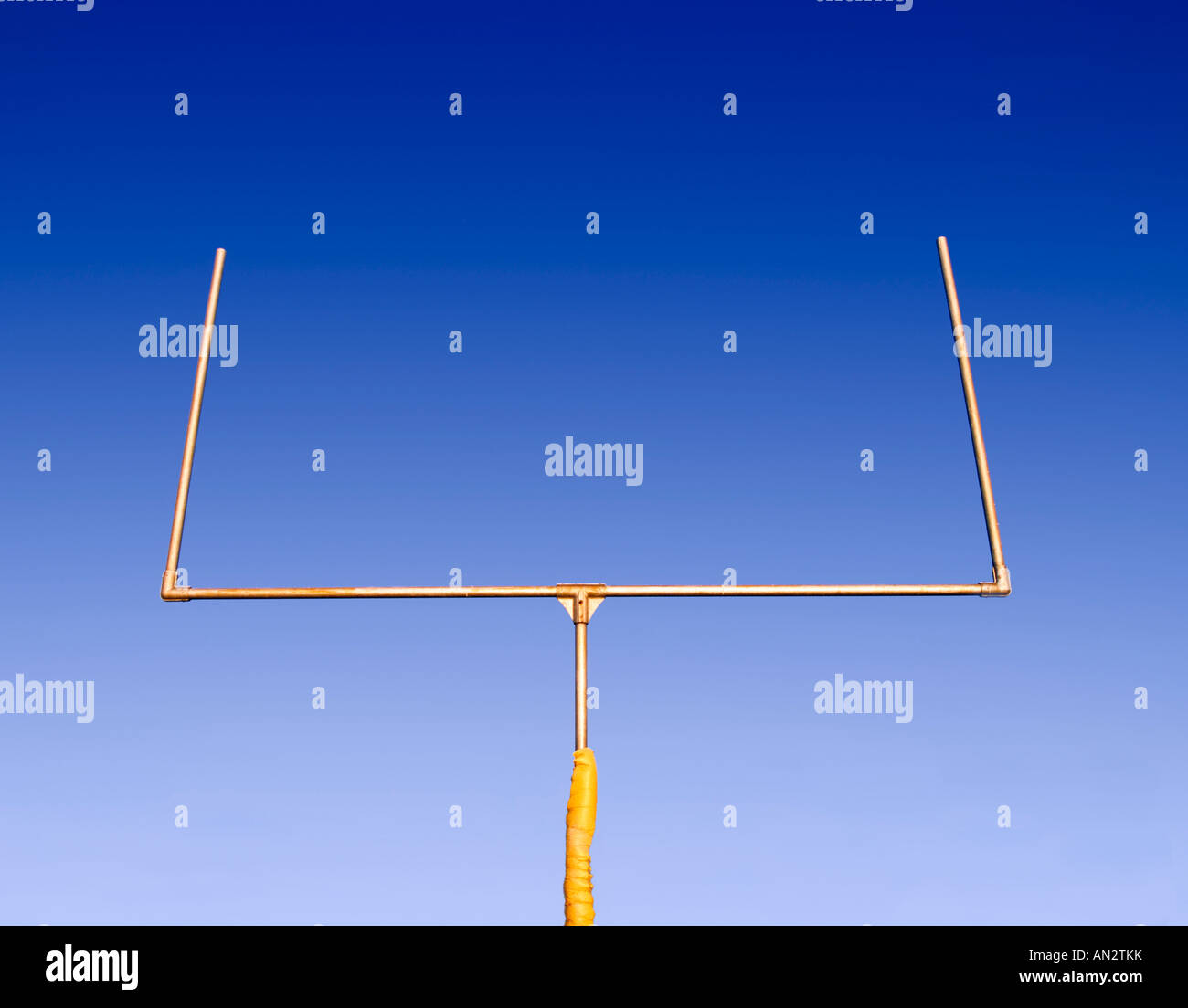 Football field goal Stock Photo Alamy