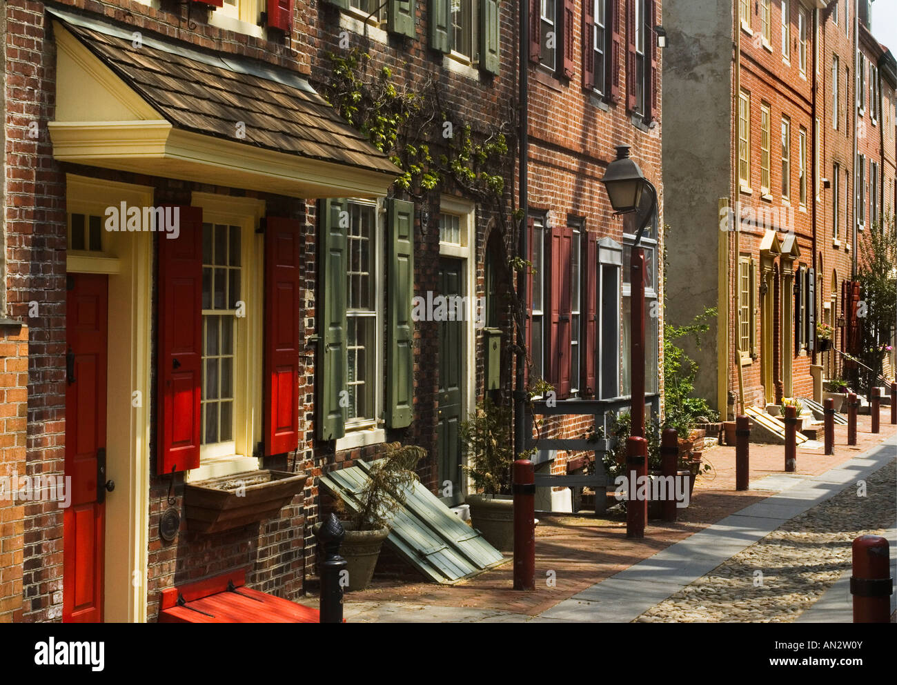 Elfreths Alley, Philadelphia, Pennsylvania Stock Photo Alamy
