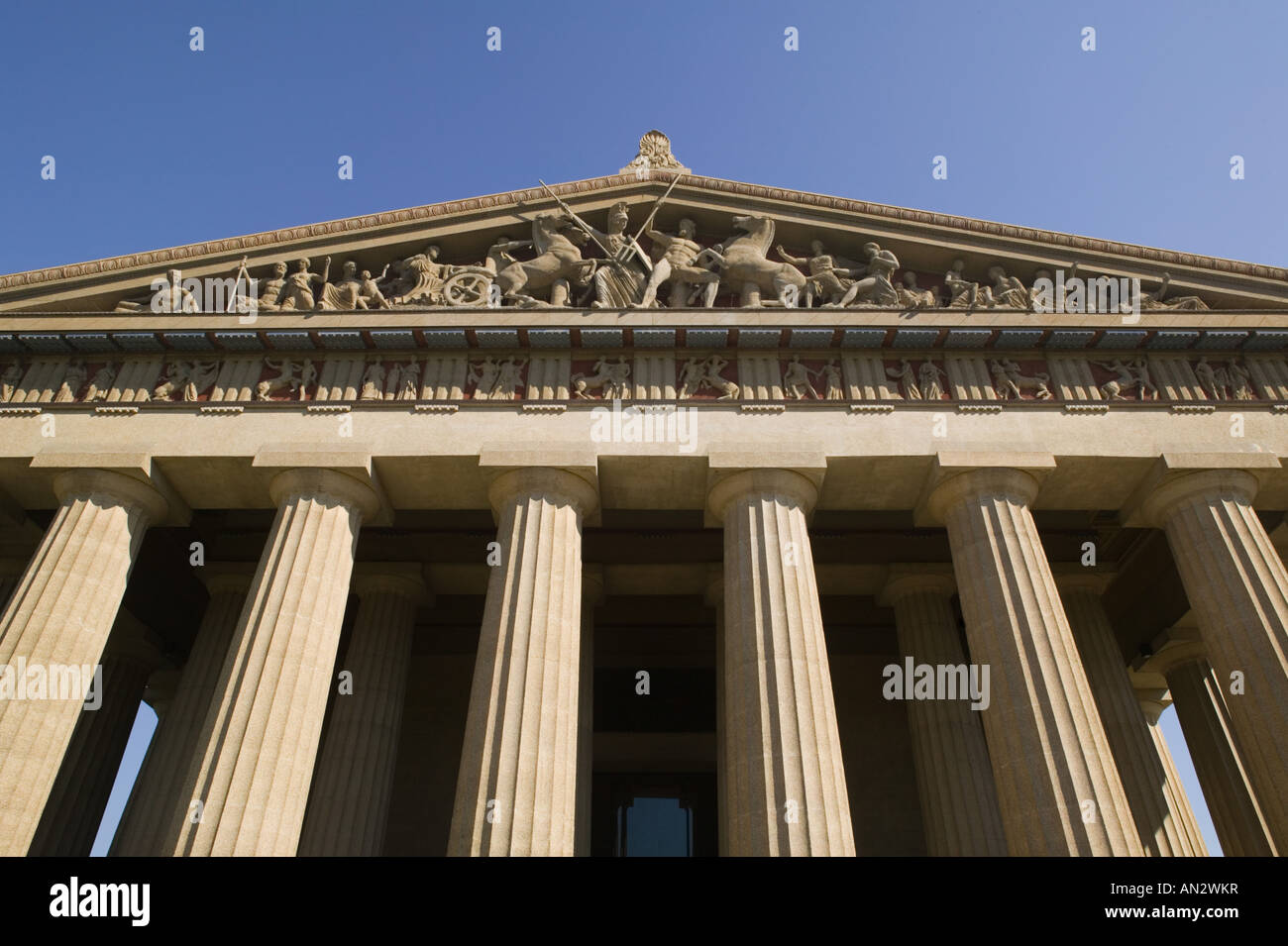 Usa Tennessee Nashville Nashville Parthenon Replica Stock Photo Alamy