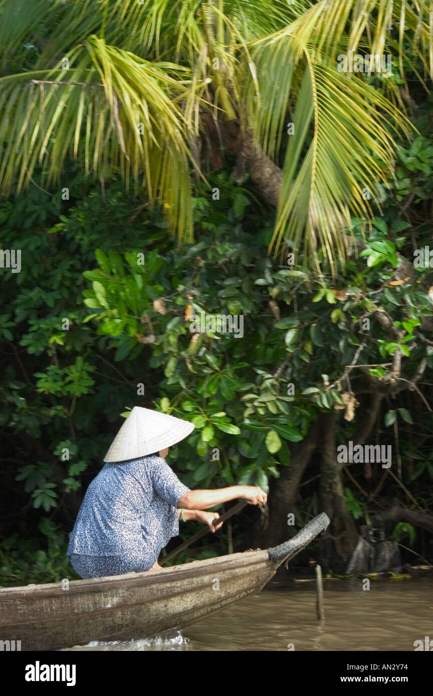 boats on the Mekong Delta Cantho Southern Vietnam Stock Photo - Alamy