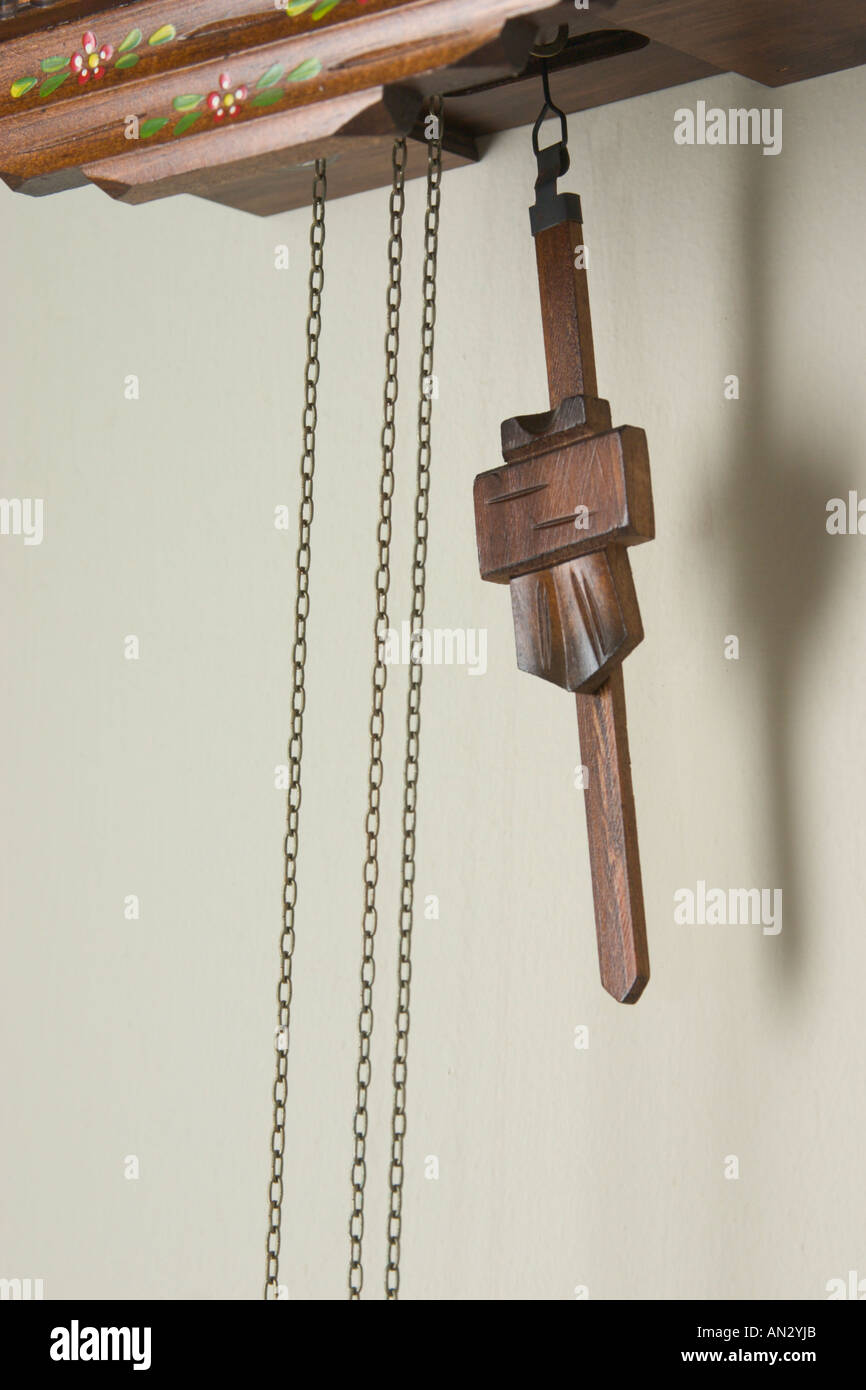 weight of cuckoo clock Stock Photo Alamy