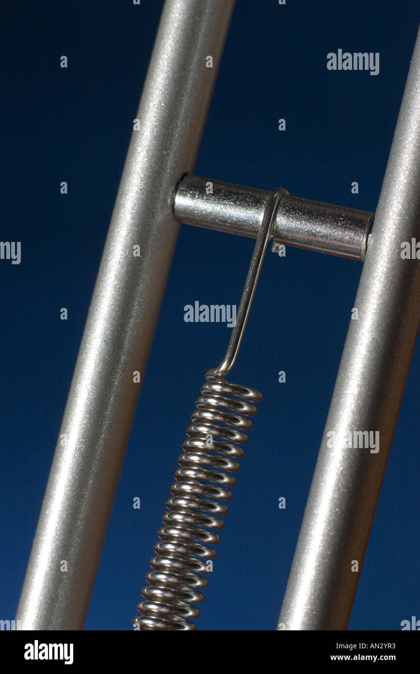 spring. concept of tension Stock Photo Alamy