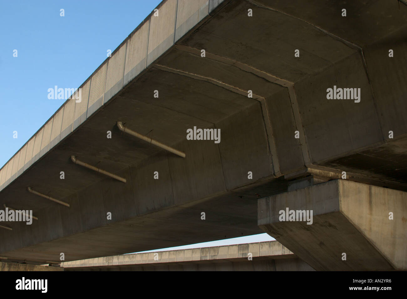 underneath a highway structure Stock Photo - Alamy